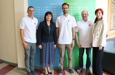 Zamjenica župana Gordana Antić primila sudionike Dermatopatološkog simpozija Pula 2026.,