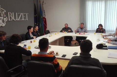 Buzet - Koordinacija Stožera civilne zaštite Buzeštine