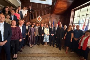 La Vicepresidente della Regione Gordana Antić all’inaugurazione del Consolato onorario della Repubblica di Finlandia a Pola