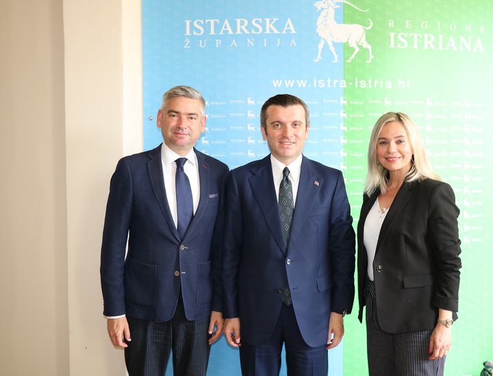Ricevimento per l'ambasciatore della Repubblica di Turchia nella Repubblica di Croazia