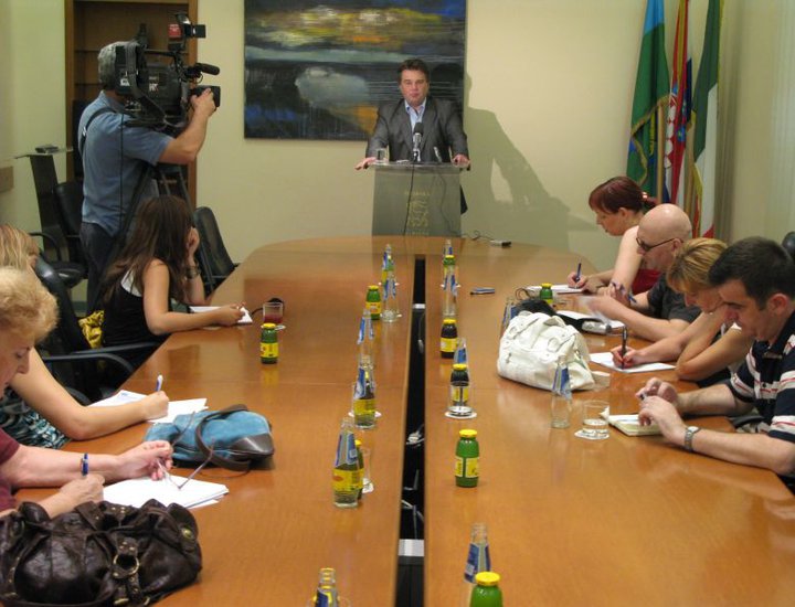 Pula: Mjesečna konferencija za novinare  župana Jakovčića
