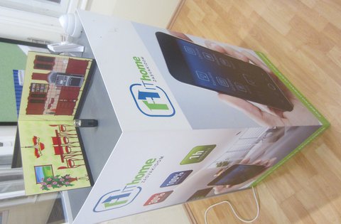 Maketa IThome sustava "Pametan dom" postavljena u Info demo centru