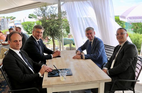 Župan Miletić i predsjednik Vlade Plenković razgovarali o ključnim temama za Istru