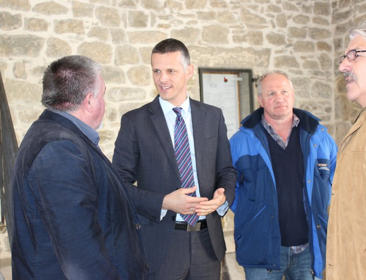 Župan Flego na radnom sastanku s predstavnicima Općine Gračišće