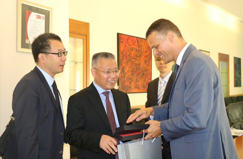I Cinesi desiderano rafforzare la collaborazione con l'Istria