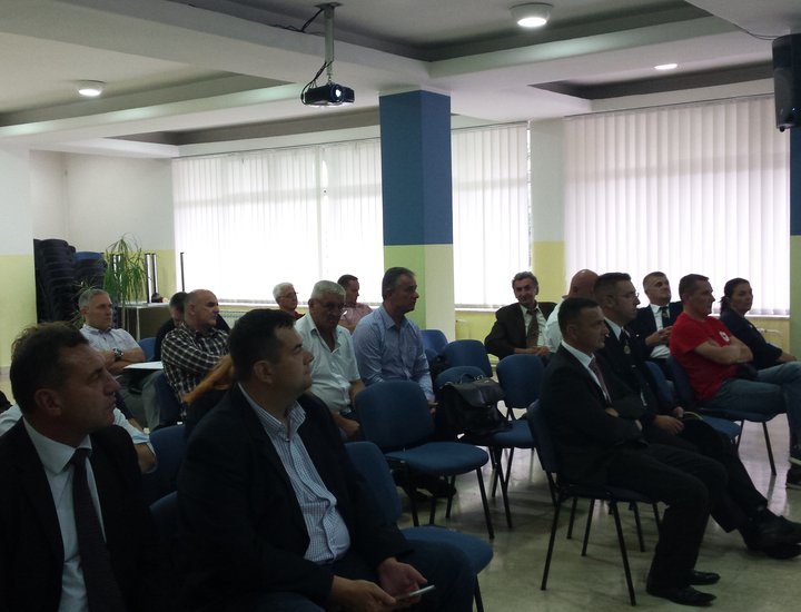 U Gospiću, 16. rujna 2015 godine, održana 5. sjednica Skupštine Platforme hrvatskih županija i gradova za smanjenje rizika od katastrofa