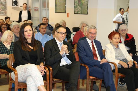 Župan Miletić obilježio Međunarodni dan starijih osoba s korisnicima  Doma Alfredo Štiglić