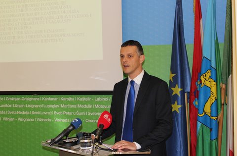 Il Presidente Flego ha presentato il suo programma di mandato "Lavoriamo assieme per l'Istria"