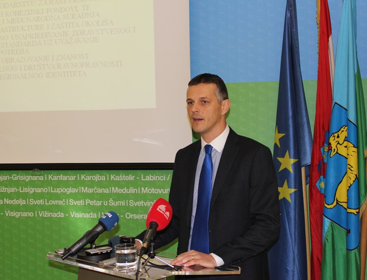 Il Presidente Flego ha presentato il suo programma di mandato "Lavoriamo assieme per l'Istria"