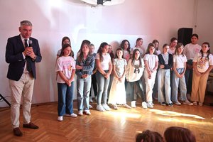 In occasione dell’inizio del nuovo anno scolastico, il presidente della Regione Istriana Boris Miletić ha visitato la Scuola elementare Vladimir Gortan a Gimino