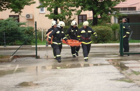 Dana 17.09.2013. godine održana je taktička vatrogasna vježba, sukladno planu evakuacije i spašavanja, te gašenja požara na objektu Centra ''Liče Faraguna'' Labin