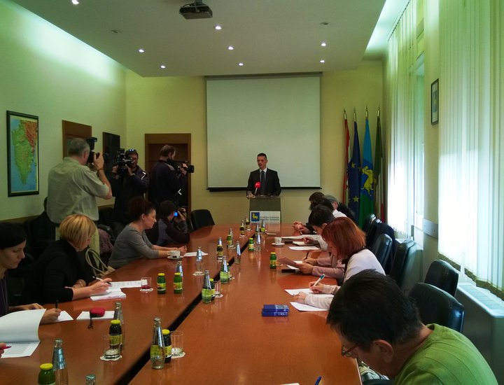 Prvo mjesečno druženje župana Valtera Flega s novinarima