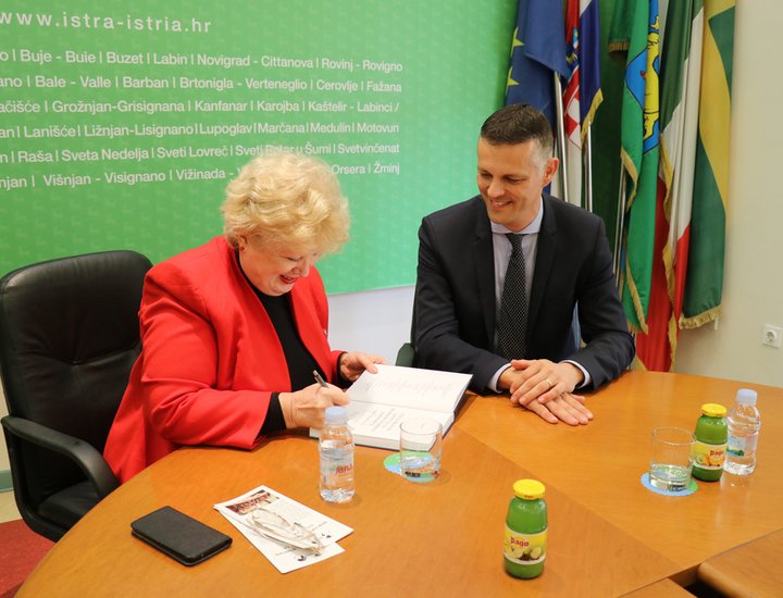 Istarski župan primio predsjednicu kluba BPW-a Pula Alidu Perkov