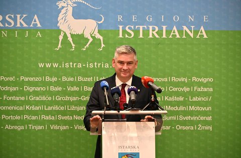 Istarski župan Boris Miletić održao redovnu mjesečnu konferenciju za novinare