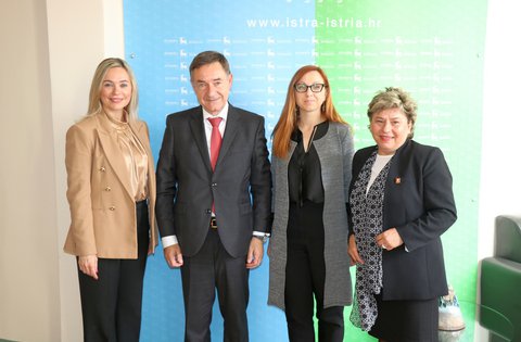 Veleposlanik Švicarske Konfederacije u RH u nastupnom posjetu Istarskoj županiji