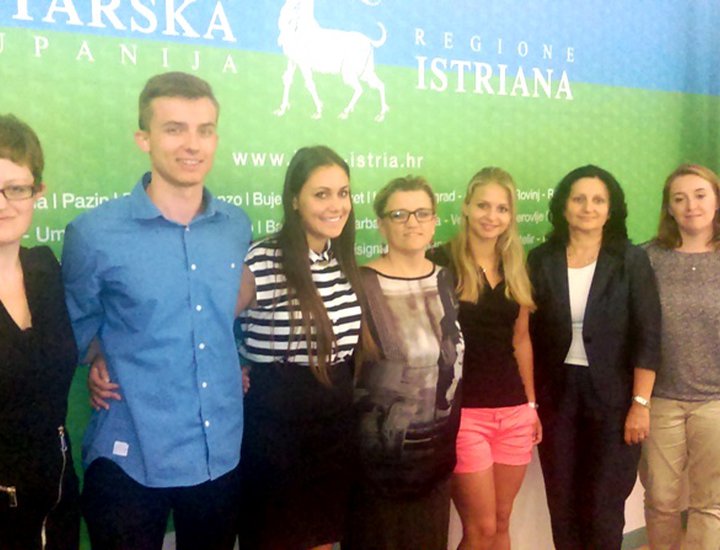 Održan prijem praktikanata na projektu Istra Inspirit