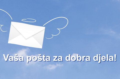 Objavljen natječaj Hrvatske pošte d.d. "Vaša pošta za dobra djela"