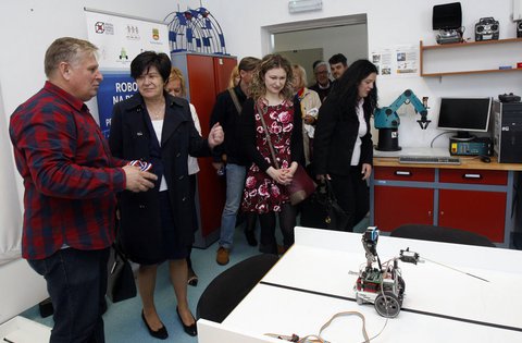 Aperto solennemente il Centro per la robotica pratica di Pola