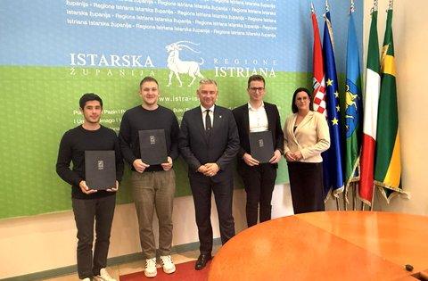 Istarska županija i u 2026. financira rad klubova istarskih studenata