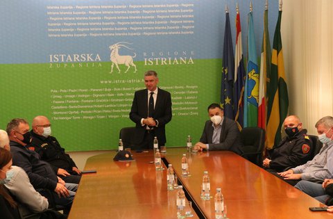Župan Miletić primio čelnike vatrogastva iz Mađarske, Austrije i Slovenije