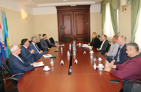 La delegazione della Regione della Lika e Segna in visita alla Regione Istriana