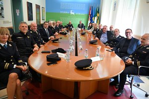 Istarski župan Boris Miletić upriličio prijem povodom predstojećeg Dana policije