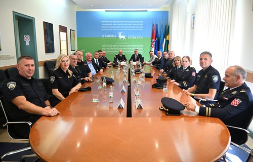 Il presidente Miletić: La Regione Istriana è sicura grazie all’impegno e alla dedizione della polizia