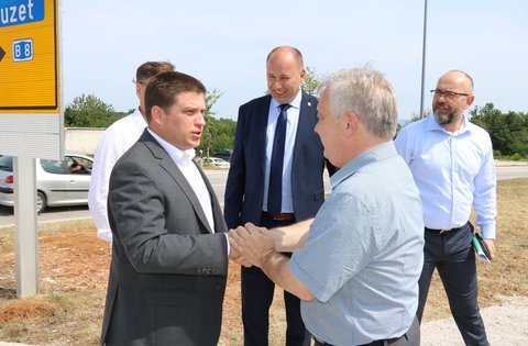 Svečano otvoreni radovi na izgradnji državne ceste Rogovići-Lindarski Križ kraj Pazina