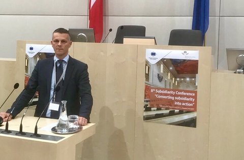 Il Presidente Flego all'VIII Conferenza sulla sussidiarietà
