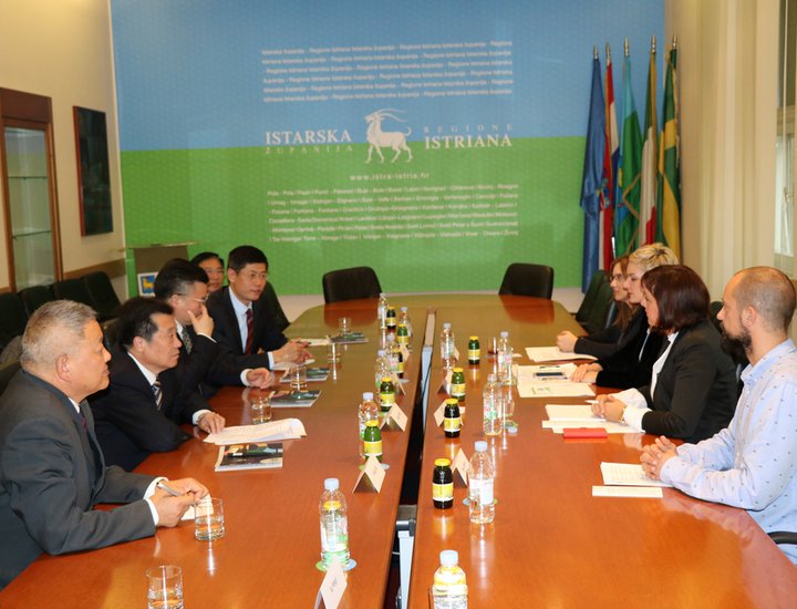 Delegacija kineske pokrajine Zhejiang posjetila Istarsku županiju