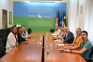 Župan Miletić s načelnicom Općine Sveta Nedelja Irene Franković razgovarao o razvoju Poduzetničke zone Nedešćina
