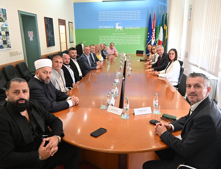 Il presidente Boris Miletić ha ricevuto i partecipanti al 12° Incontro dei Bosgnacchi dell’Europa sud orientale