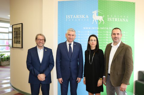 Župan Miletić primio producente filma „Čovjek koji nije mogao šutjeti“, nominiranog za Oscara