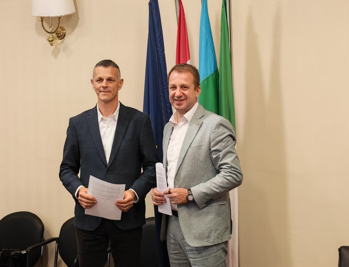 Si è svolto l’incontro tra i presidenti delle Assemblee della Regione Istriana e della Regione Litoraneo-montana, Flego e Mandić:  la collaborazione tra le due regioni è importante per la qualità della vita dei cittadini