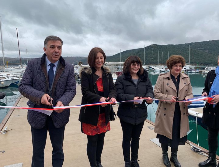Inaugurato il porto di Trget con 295 nuovi posti barca