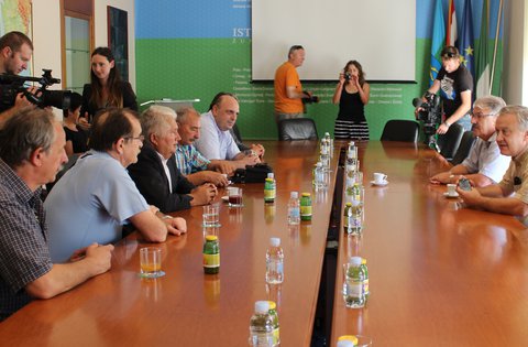 119. brigada na tradicionalnom prijemu Istarske županije i Grada Pule