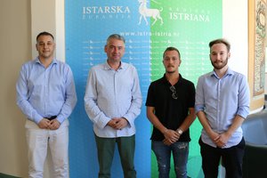 Župan Miletić upriličio prijem za novo predsjedništvo Kluba studenata Istre „Mate Balota“