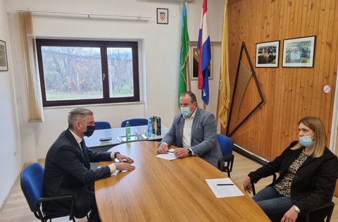 Župan Miletić održao radni sastanak s Općinom Cerovlje