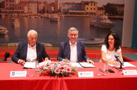 Istarska županija i Općina Fažana - Fasana potpisali Pismo namjere za rekonstrukciju i dogradnju OŠ Fažana
