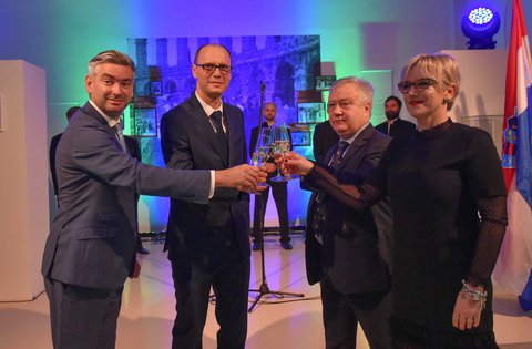 Ricevimento tradizionale della Regione Istriana e della Città  di Pola in occasione delle feste