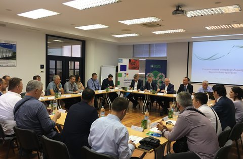 L'Alta delegazione della Regione occidentale della Herzegovina in visita alla Regione Istriana