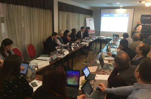 DA-SPACE projektni partneri u Budimpešti