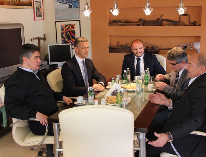 Istarski župan i predsjednik Vlade RH u obilasku strateških investicija na području Grada Poreča