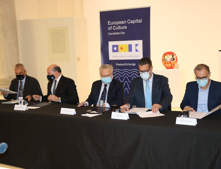 Potpisan Sporazum o suradnji na projektu Europska prijestolnica kulture Piran - Pirano 2025