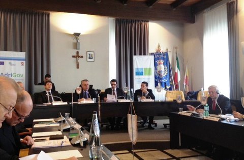 A Termoli si è tenuta l'Assemblea generale dell'Euroregione adriatica e la Tavola rotonda nell'ambito del progetto AdriGov