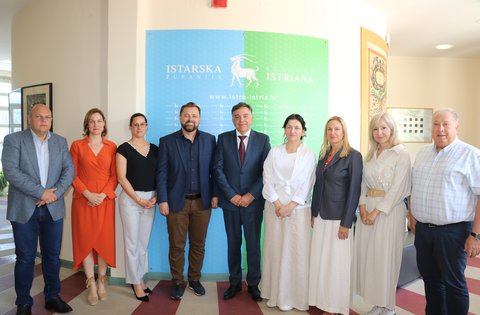 Delegacija Grada Cazina (BiH) posjetila Istarsku županiju