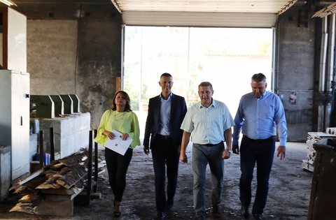 Appoggio del Presidente Flego ai progetti del Comune di Lanischie