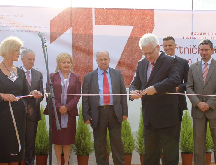 Svečano otvoren 17. Obrtnički sajam Istre u Puli