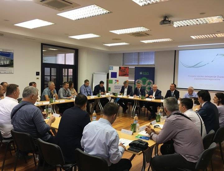 Visoka delegacija Županije Zapadnohercegovačke u posjetu Istarskoj županiji