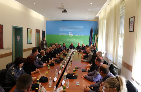 Ricevimento della Regione Istriana e della Città  di Pola in occasione della Giornata della polizia